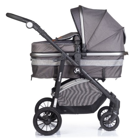 Stroller Transformer 2 in 1 ACARENTO Essenza, Black color-1