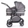 Stroller Transformer 2 in 1 ACARENTO Essenza, Black color
