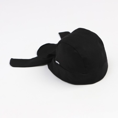 Children's bandana, black color, size 52-56-2