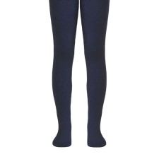 Children's tights with drawings CONTE KIDS Sof-Tiki, height 92-98 cm, dark blue color