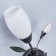 Bra Verona, 60W E14, black color, silver