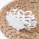 Verona napkin, 13.9 × 5.8 × 10.5 cm, white color