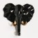 Nast-light decor "Elephant" 11 x 10.5 cm, black