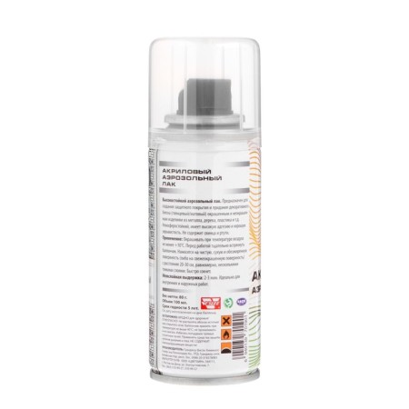 Veslee aerosol varnish, glossy, 100 ml-3
