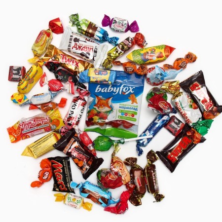 New Year. Gift set of sweets "Kudryashki", 500 g-3