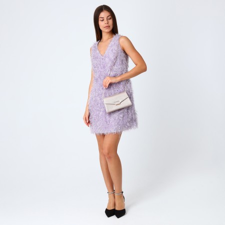 Female bag on a magnet, pink color-6
