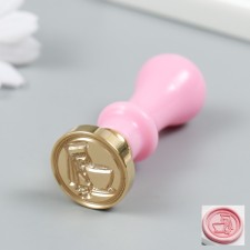 Printing for wax with a plastic handle 