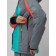 Ski costume is female, size 42, green color