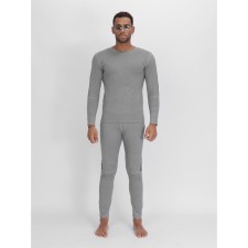 Термобелье мужское, размер 52-54, цвет светло-серый