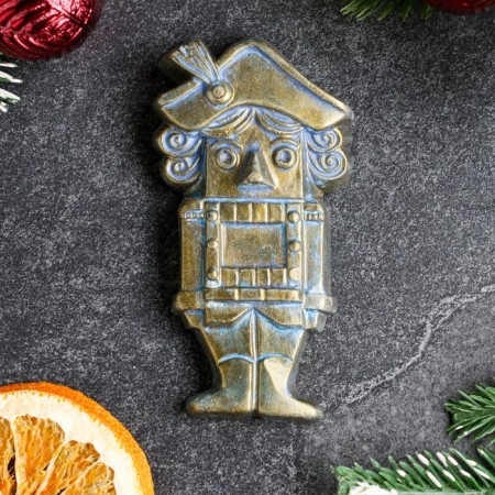 Toy on the Christmas tree "Nutcracker" Brass, 10x5.5cm