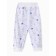 Railway with an open leg children's "giraffes", white/blue color, height 80