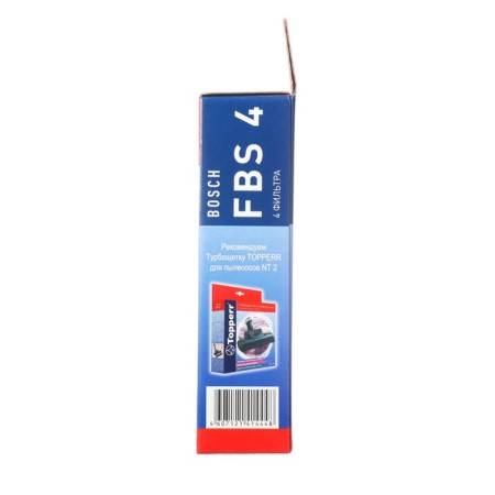 Topperr filter set for Bosch: FBS4; BGS 1170; BGC 1U1550; BGS 1U180; BGS 218-2