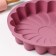Baking uniform "Chamomile", 23 × 23 × 4.5 cm, lilac color