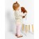 T -shirt with DL. sleeve crumb I Flower, height 80-86 cm, beige