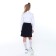 School blouse for a girl, white color, height 122 cm