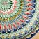 Largan Rishtan ceramics "Patterns", 32 cm, blue