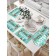 A set of napkins for setting the “Easter eggs” table, rectangular, size 32x46 cm, 4 pcs