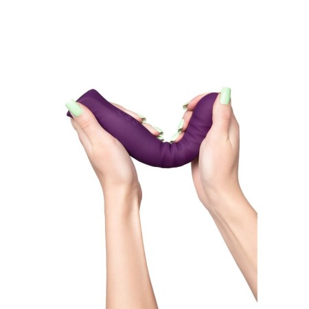Vibrator Flovetta by Toyfa Lupin, silicone, purple, 22 cm-11