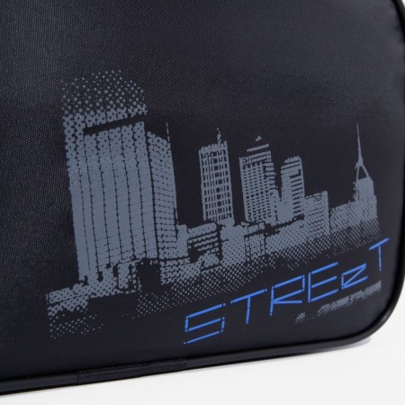 Male bag, black color-3