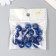 Beads for creativity plastic "Cat Eye. Blue" set of 20 g 1.4x1.4x1.4 cm