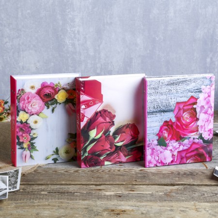 Photo album for 200 photos 10x15 cm "inflorescence" mix-5