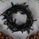 Garland “thread” 5 m, IP20, dark thread, 50 lamps, a glow of multi, 8 modes, 220 V
