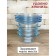 A set of baking pots Panairo Sogretta, with a lid, heat -resistant glass, 1.2 l, 8 objects