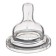Silicone nipple, shg, Ø50mm, reinforced ring +0 months, slow stream