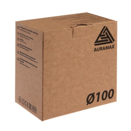 Exhaust Auramax fan in 4s C, 150x110 mm, D = 100 mm, 220 V, 14 W, 35 dB, arr. valve-7