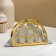 Mercy napkin, 13 × 9 × 3.5 cm, gold color