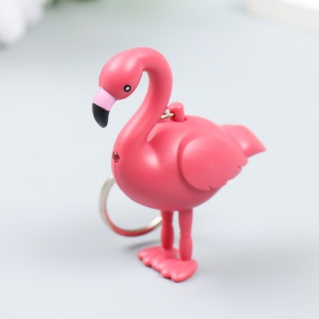 Flashlight of the crystal on the ring "Flamingo"