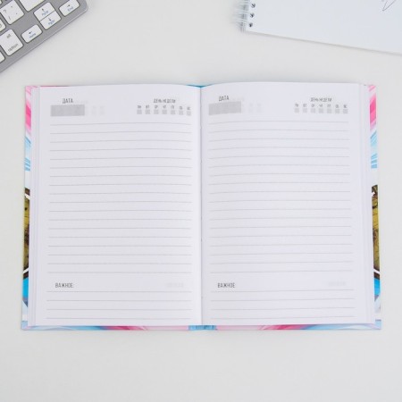Diary "Dear Teacher with Love", solid cover, A5 format, 80 sheets-2