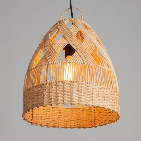Ceiling Lamp from Rotan "Kusum" 1x120W, E27, 36x36x38 cm-2