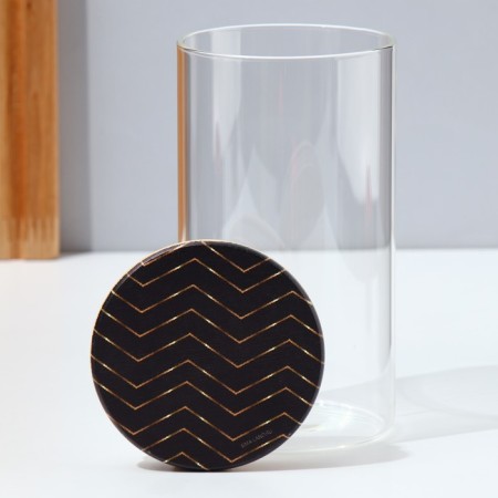 Bank for storage "Geometry", 700 ml-2
