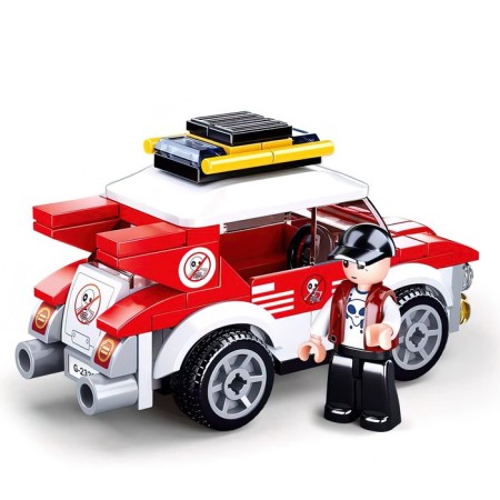 Designer Racing machine Sluban city, 88 parts, 6+-3