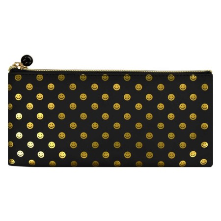Penal soft, 1 compartment, 90 x 200 mm, flat, Phoenix "Pattern" Black 64969