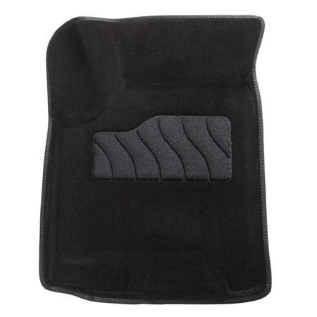 Pile rug for Chevrolet Aveo, 2003-2011, black-1