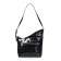 Female bag, fantle leather, 270x310x100 cm, black