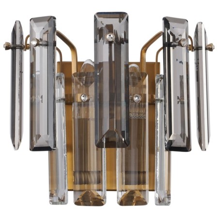 Wall lamp TON 2XE14 40W, size 23x13x21 cm, bronze color