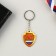 Magnet and keychain "most bold and brave", set of 2 items