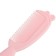 Hair care kit: comb and brush "Bear", pink color