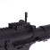 A child’s machine gun with metal elements, shoots gel bullets, battery