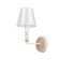 Bra "Sella" 1he27 40W white 14x20x22 cm