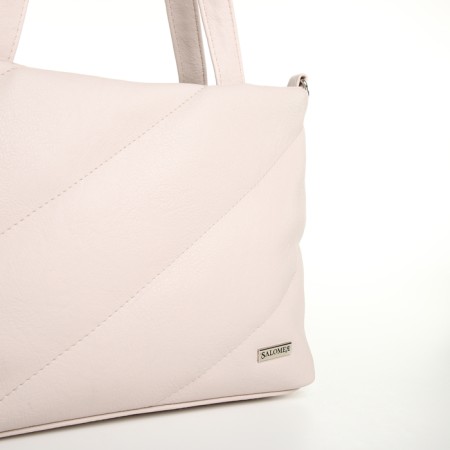 Women's bag with lightning, milk color-3