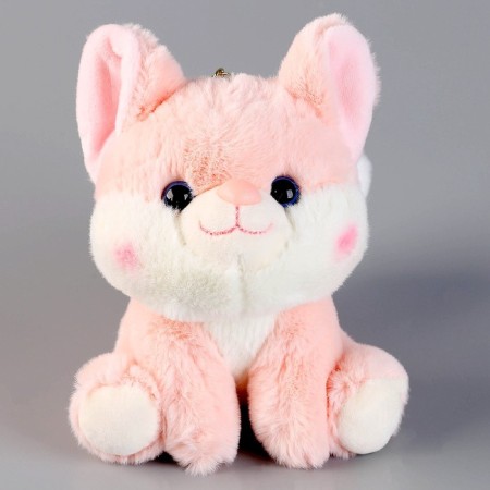 Soft toy "cat" on a key fob, 12 cm