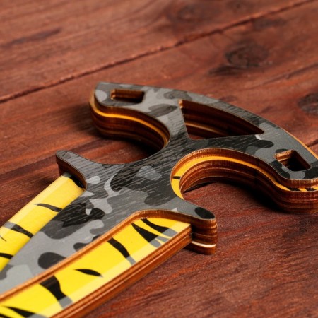 Wooden souvenir "Pumple knife" mix-2