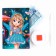 Diamond mosaic for children with luminous rhinestones "Fairy", 10 x 15 cm, set for creativity