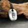 Amulet "Scandinavian runes", Runa Ansuz, 21x29mm, metallic