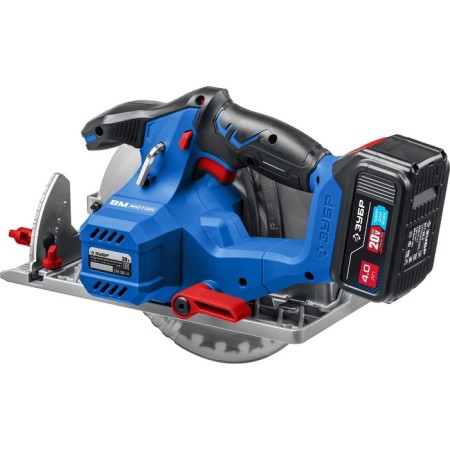 Circular saw battery. Zubble CPB-190-41, 20 V, 4 Ah, 3500 rpm, D = 190x20 mm-1