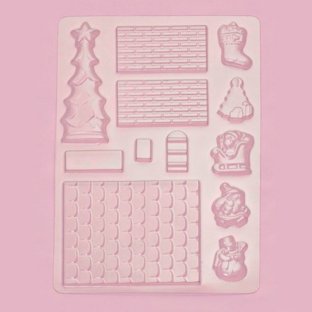 Mold "Elements of the House", 15 × 8 × 2.5 cm